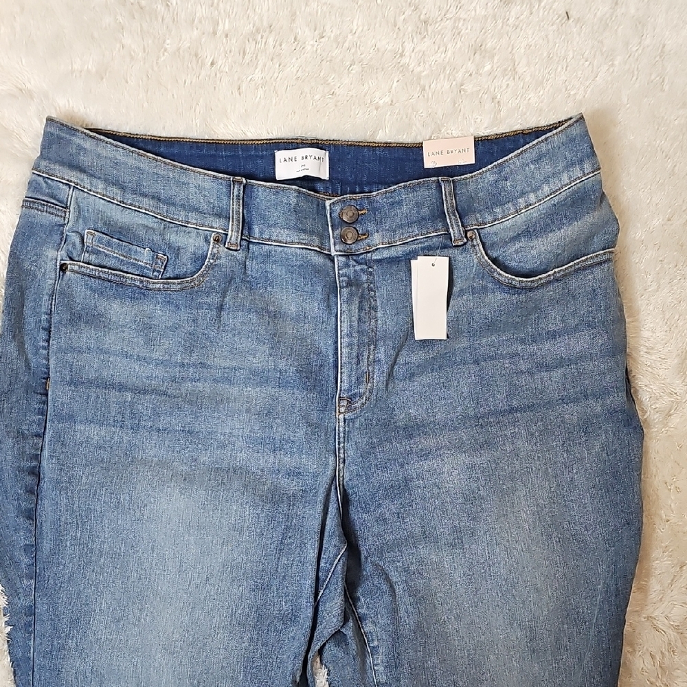 NWT **short** Lane Bryant Straight Leg Jeans - Picture 2 of 9